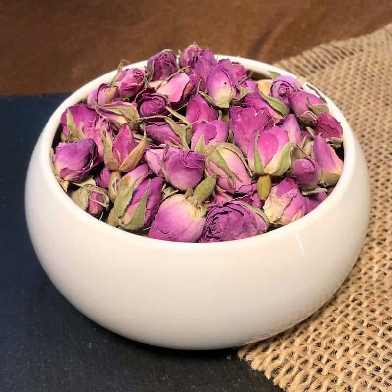 تصویر 4 از غنچه گل محمدی برای چای با عطر دلنشین و طبیعی
